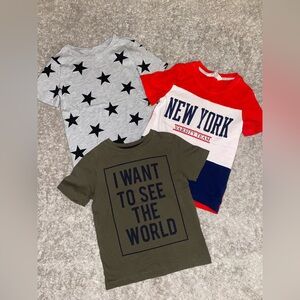 Boys H&M Shirt Lot- 6-8Y